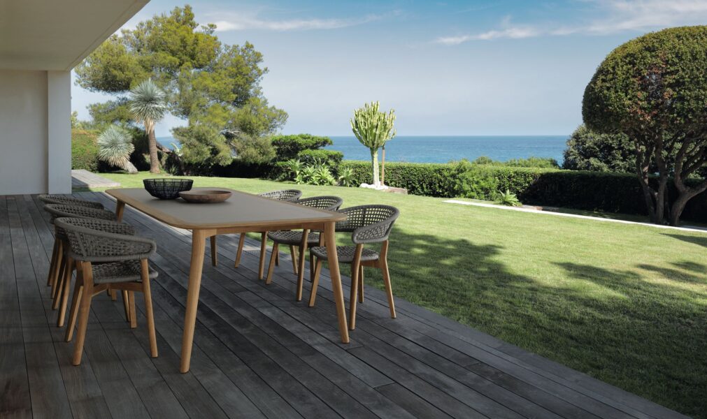 Moon//Teak Sgabello 3