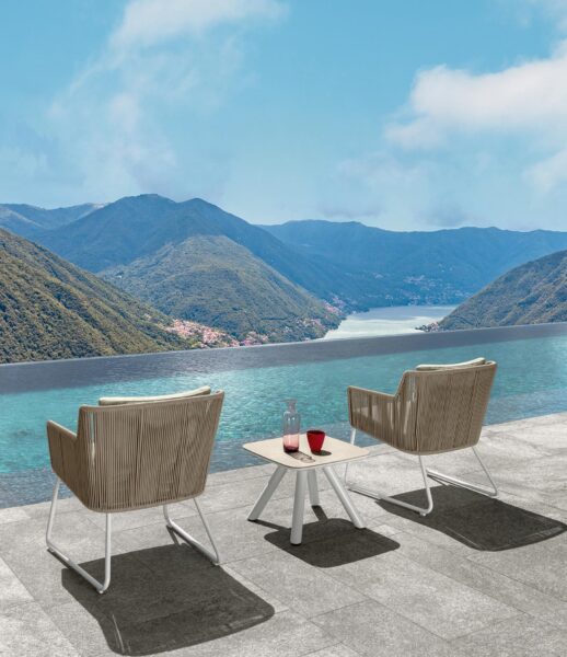 Coral Poltrona lounge in corda 1