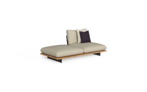 Sofa 2 seaters cx + pouf sx