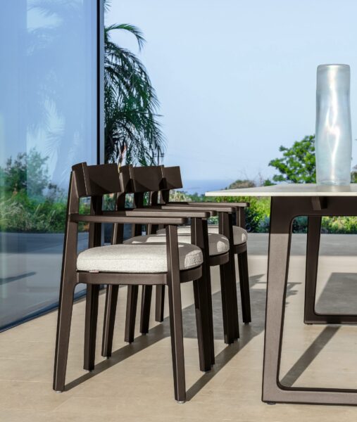 Ever//Alu Tavolo da pranzo H65 2