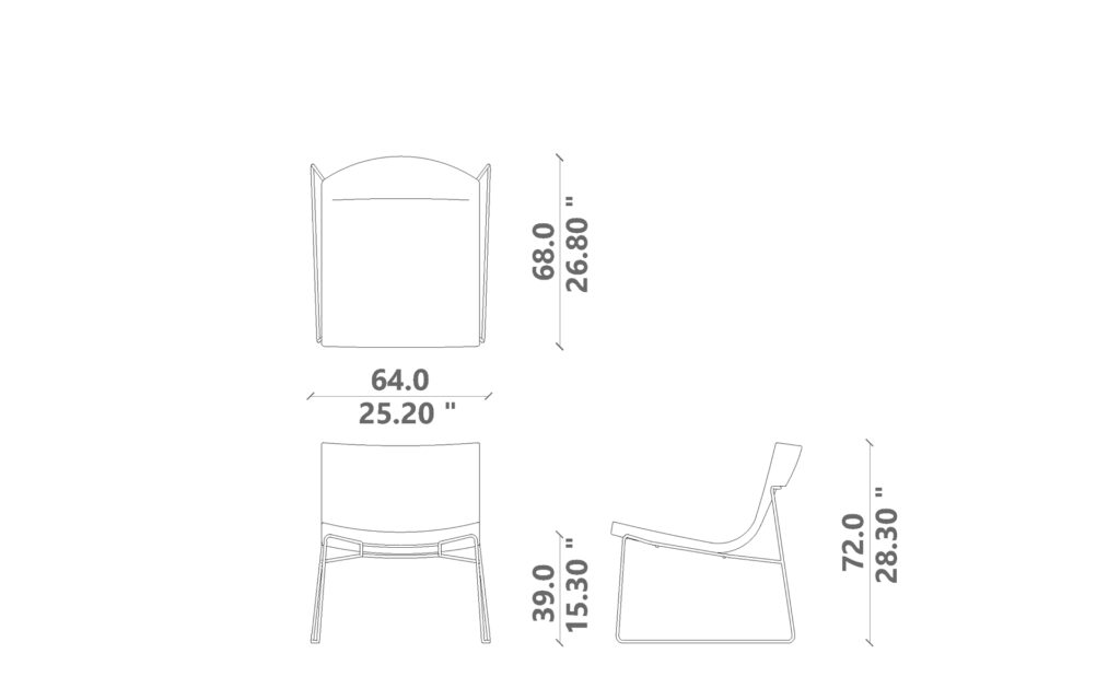 Malè poltrona living