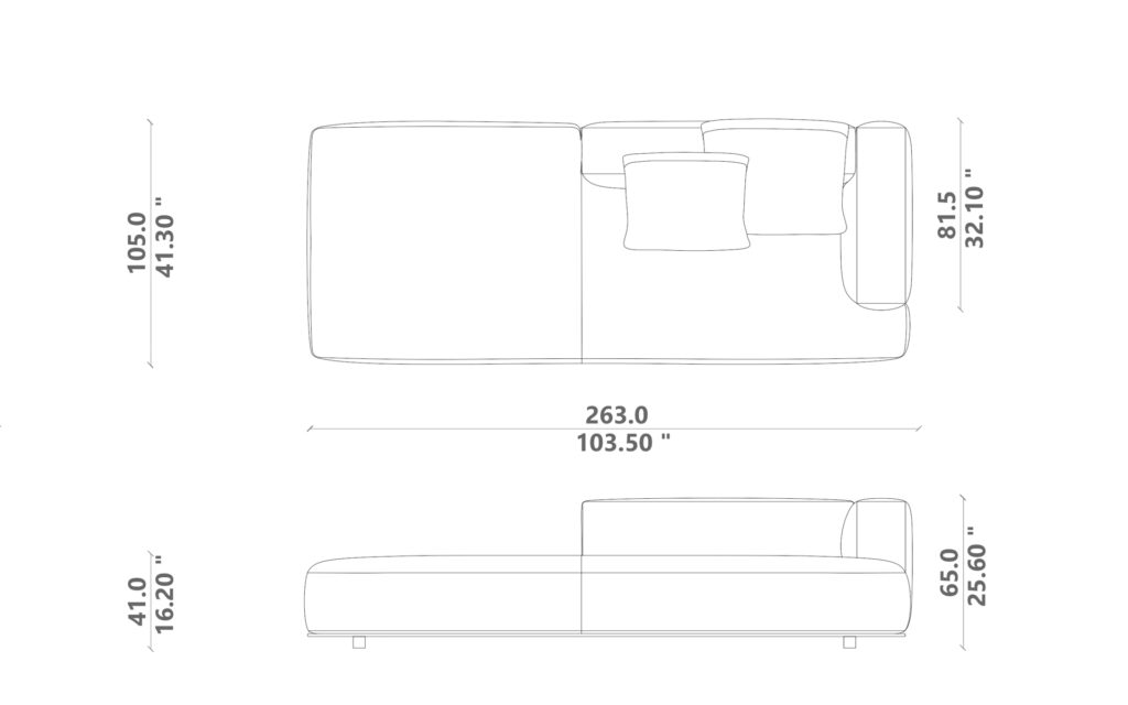 Paco sofa end 02 sx