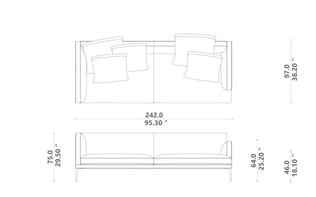 Soul sofa corner 01 dx