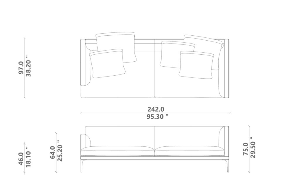 Soul sofa corner 01 sx