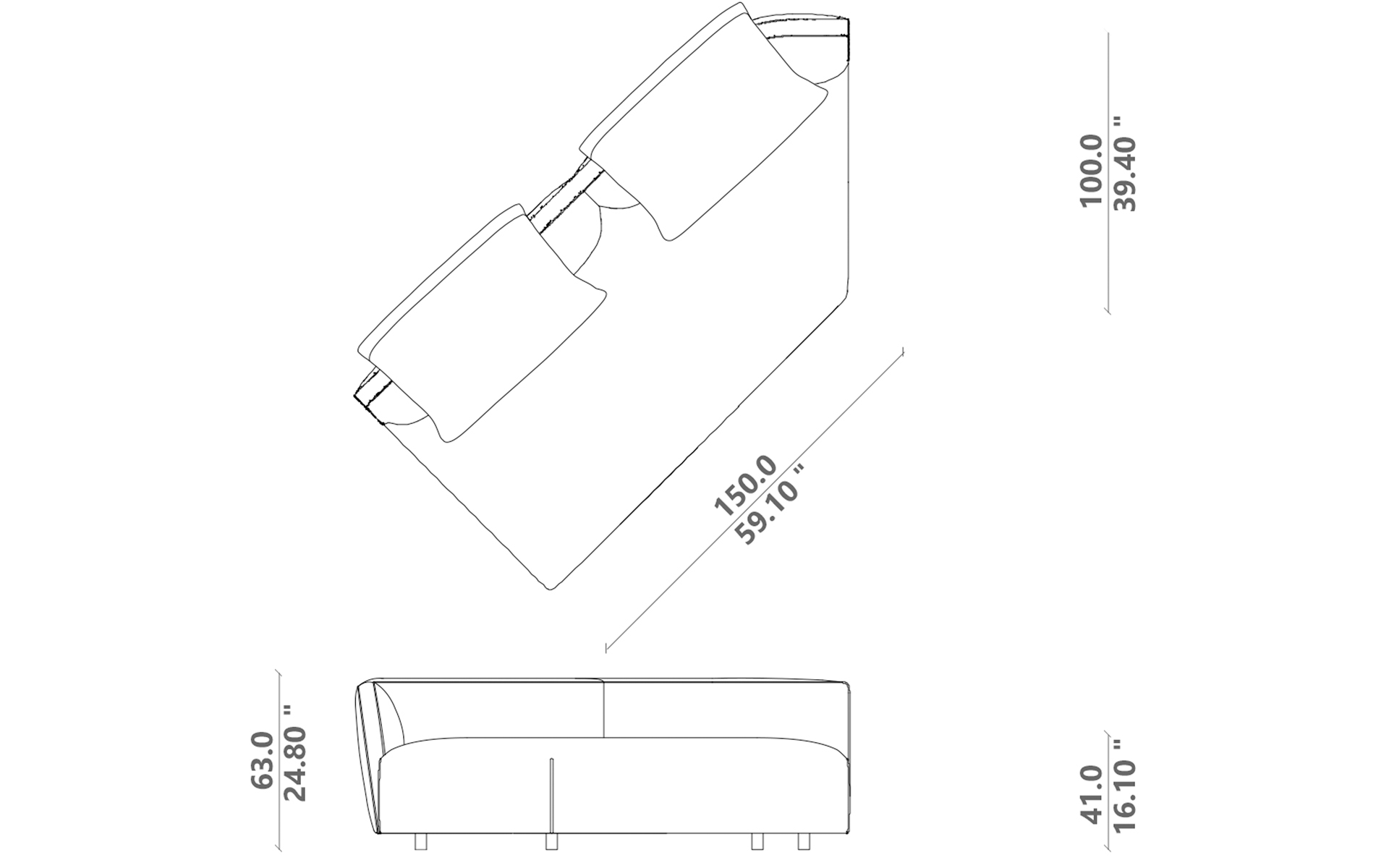Tamashi sofa cx curvy 01 dx